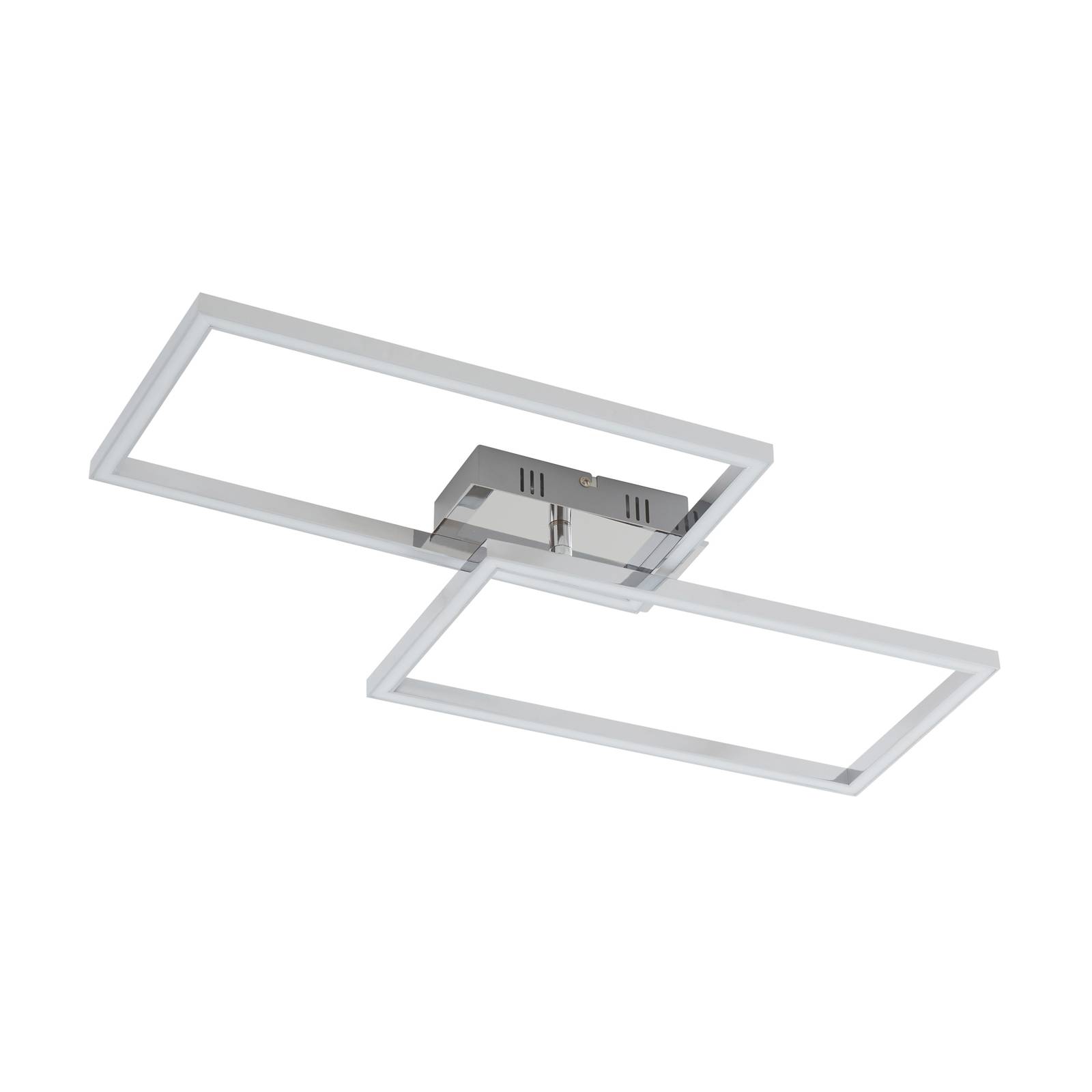 Lindby plafonnier LED Panja, 35 cm, couleur chrome, fer, Eclairage LED — free download