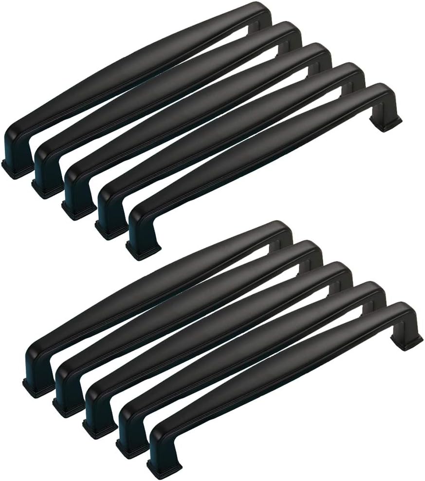 Uchwyt meblowy, rozstaw otworów 160mm, 10 sztuk, drążek do drzwi szafki kuchennej, sypialnia
