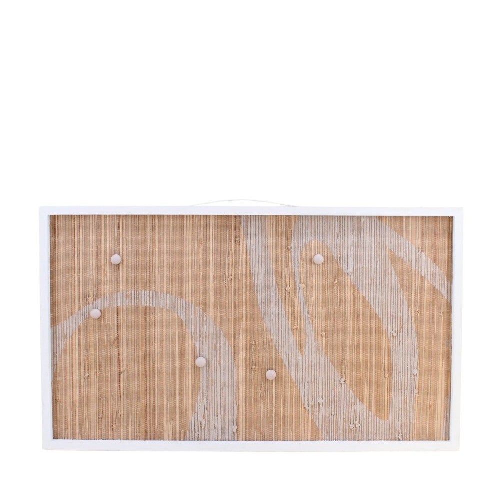 Pêle-mêle magnetique en bambou 60x35cm - Ornami - 5