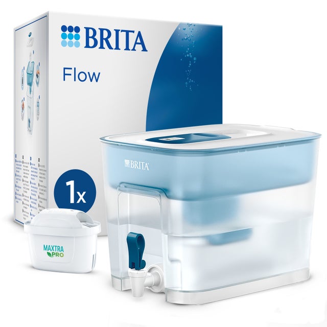 Brita FLOW MXpro Filtro de água de bancada 8,2 l Azul, Branco