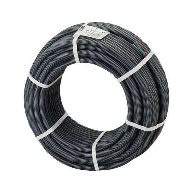 DEBFLEX - COURONNE DE GAINE PRE FILEE 3X1.5 MM² Ø16 50 M GRIS