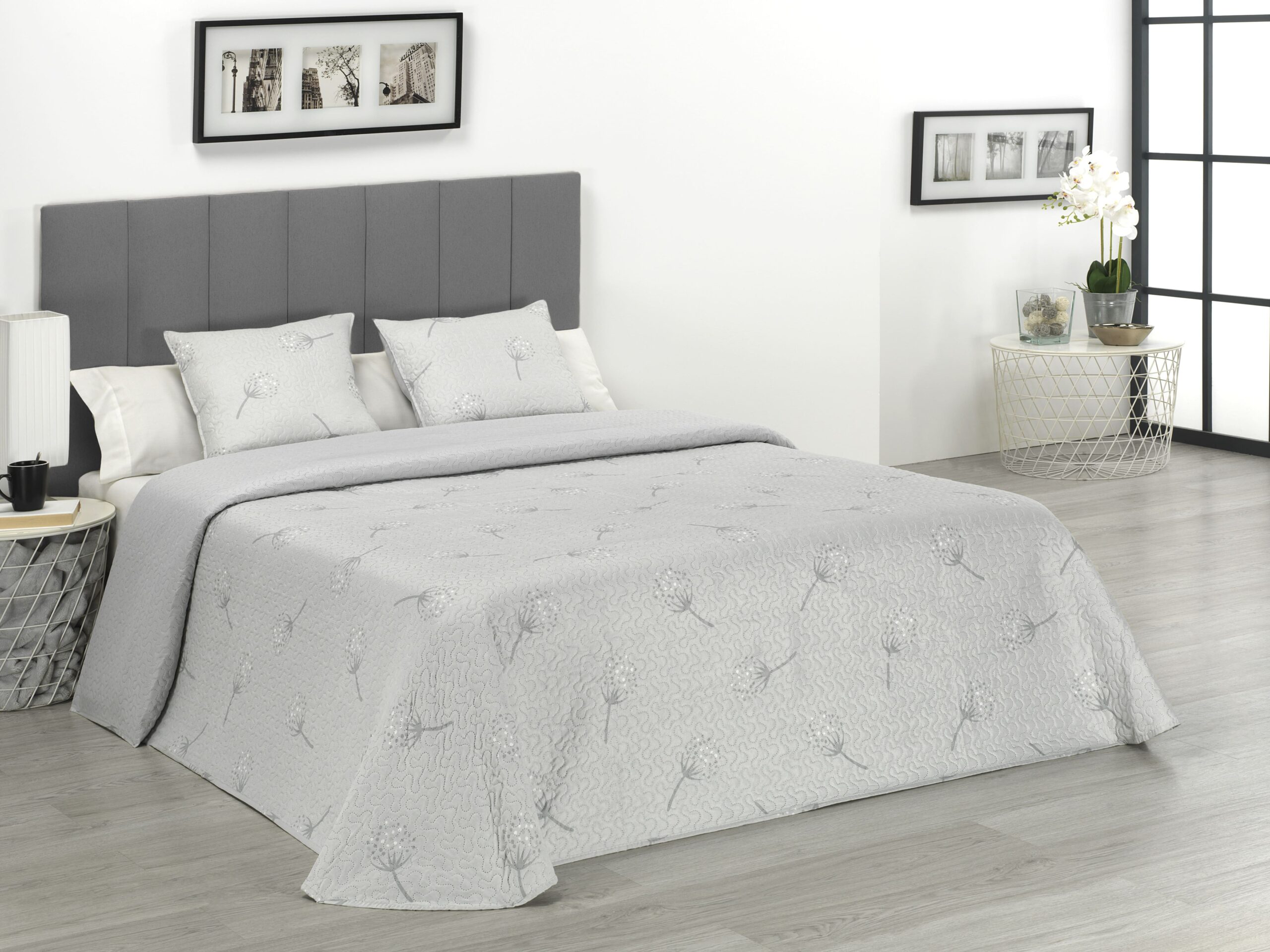 Colcha bouti estampada + fundas cojines sintra cama de 135cm 235x260cm donegal collections
