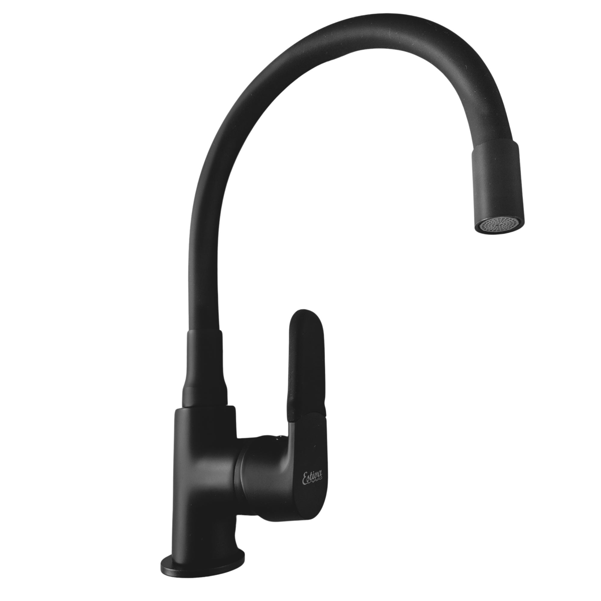 Bateria kuchenna Estiva Inda czarna elastyczna