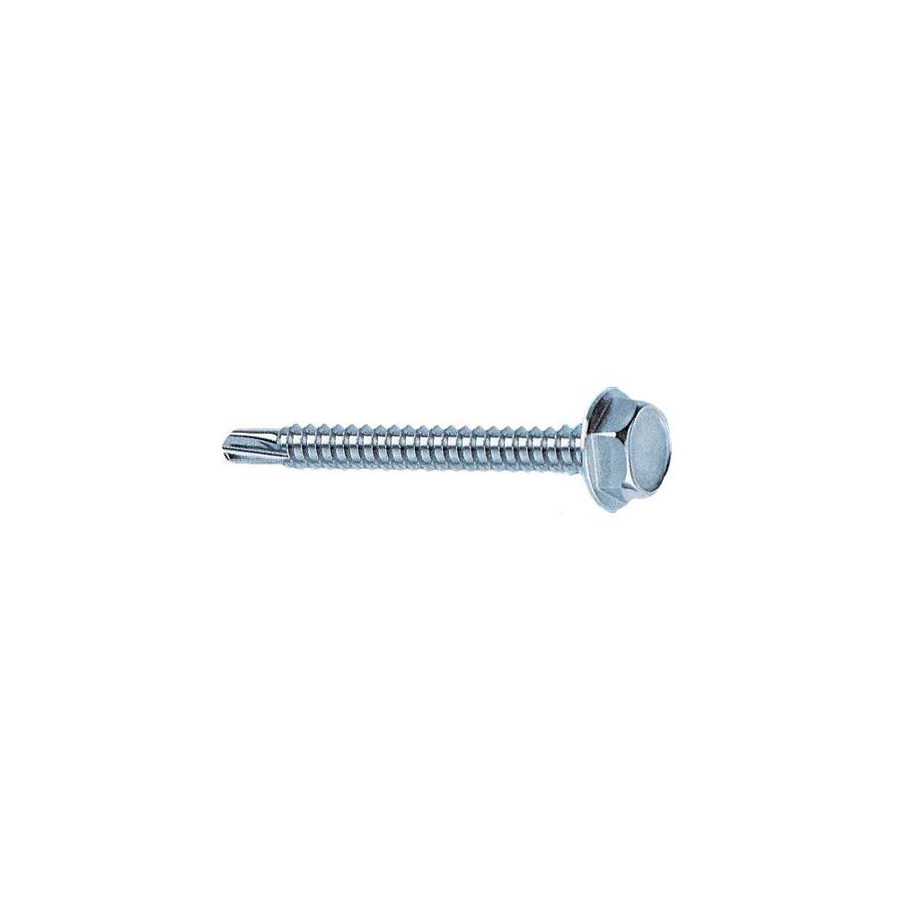 Tornillos Autoperforantes SKIR'CO 5.5x160 Mm Con Arandela EPDM - ¡Para Paneles Sándwich, Incluye Broca Magnética!