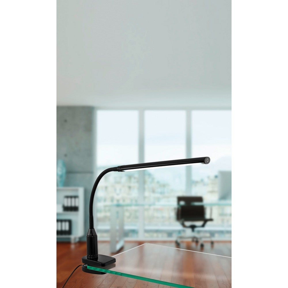 Luminaire à pince LAROA LED 4,2W en matière synthétique noir 450x65x275mm - 6