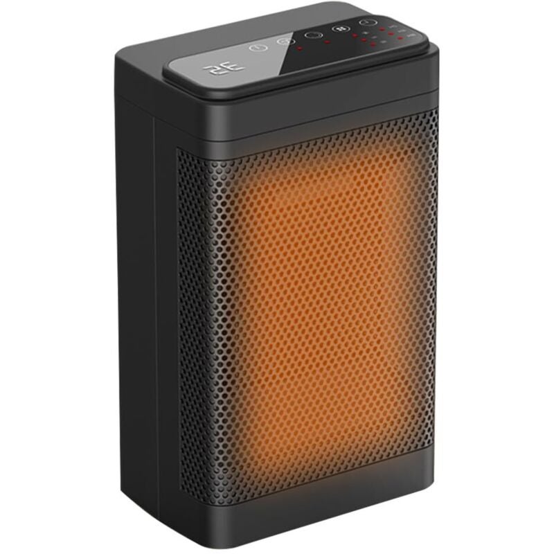 Grzejnik stołowy z automatycznym wyłączaniem - Zabezpieczenie przed przegrzaniem - Szybkie nagrzewanie - Przenośny - Czarny