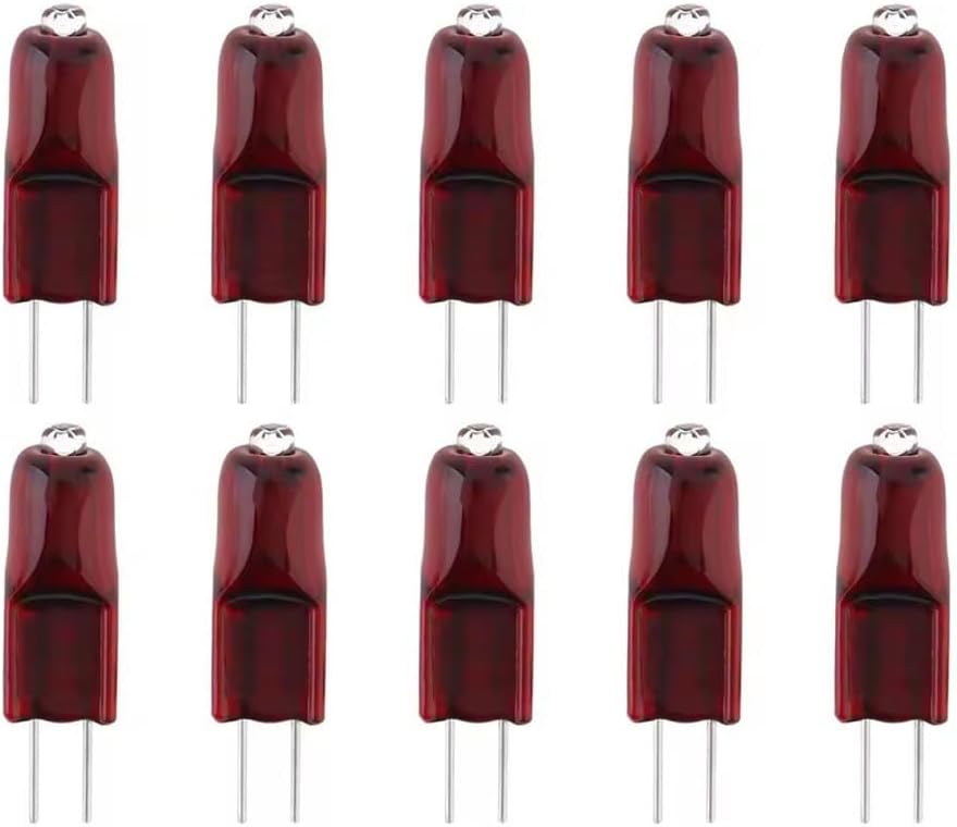 24 V, 20 W, 10 szt., lampa halogenowa G4 na podczerwień, lampa grzewcza IR, żarówka halogenowa, ogrzewanie, suszenie farby, kwarc