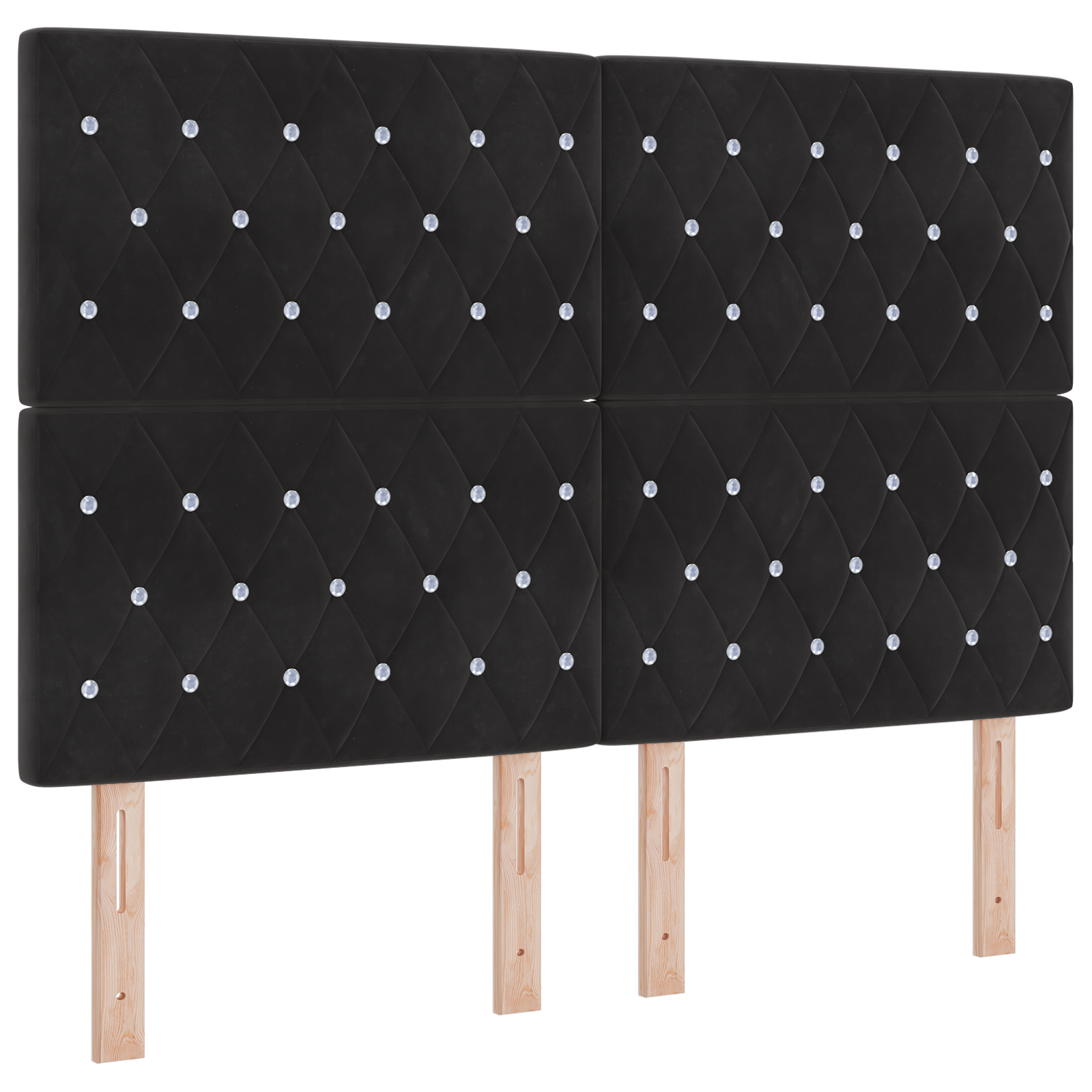 Lit 90x200 VEVOR Tête De Lit King Size Avec étagère, Prises USB Et