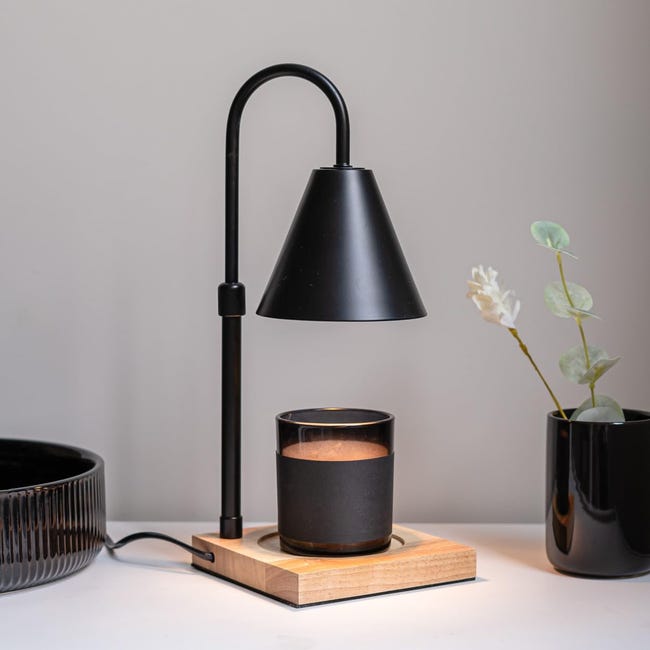 Lampada Scaldacandele Con Timer - Intensità Regolabile, Ideale Per Comodino, Design Sicuro Senza Fiamme - Foto 3