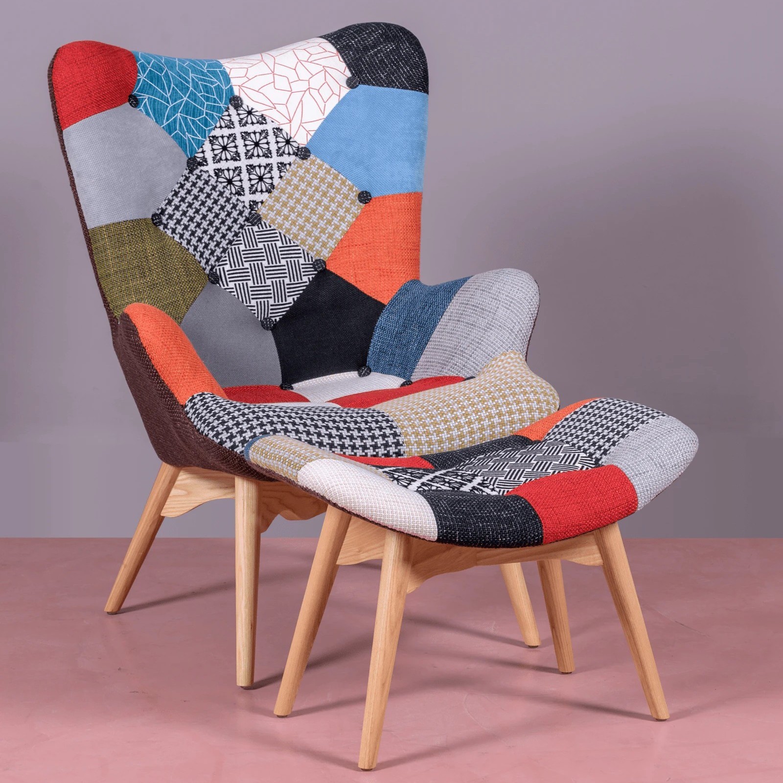 Poltrona Sedia Sklum Poltrona Patchwork Sedie Cucina Sedia Nordica