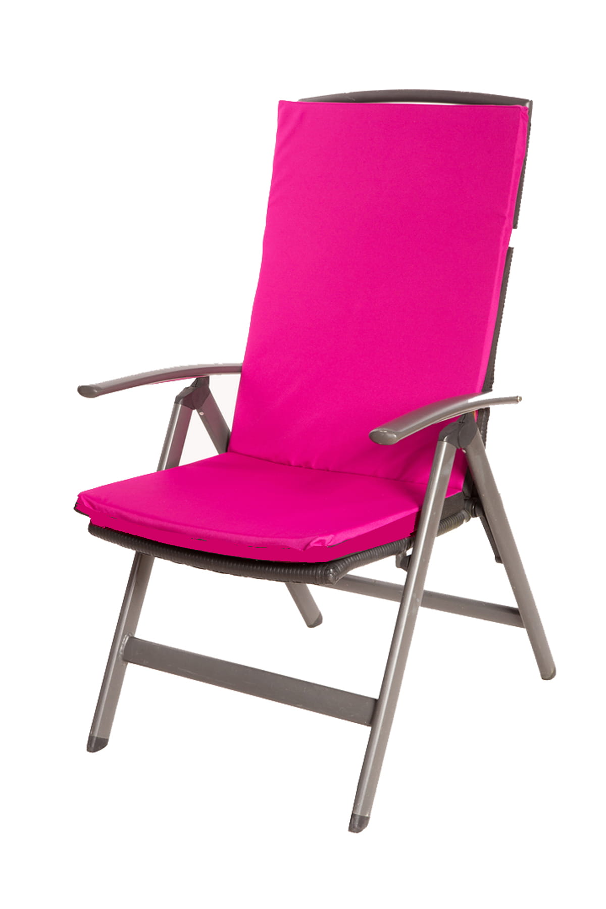 Cojín para silla 110x47x4cm 1 pieza| cojín para silla de jardín rosa| cojín para sillón de exterior| cojín para asiento con respaldo alto