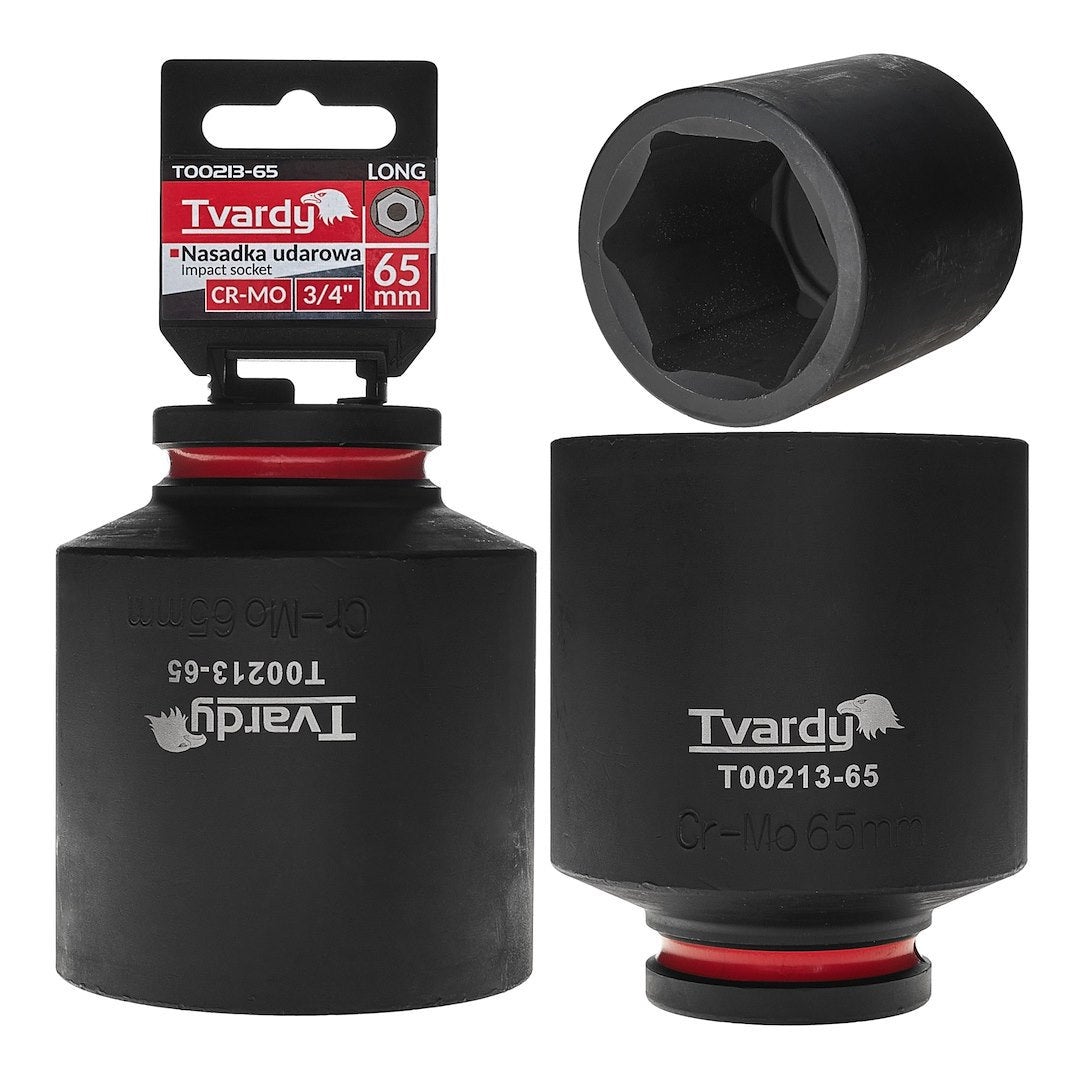Cheie tubulară de impact Tvardy, T00213-65, 3/4