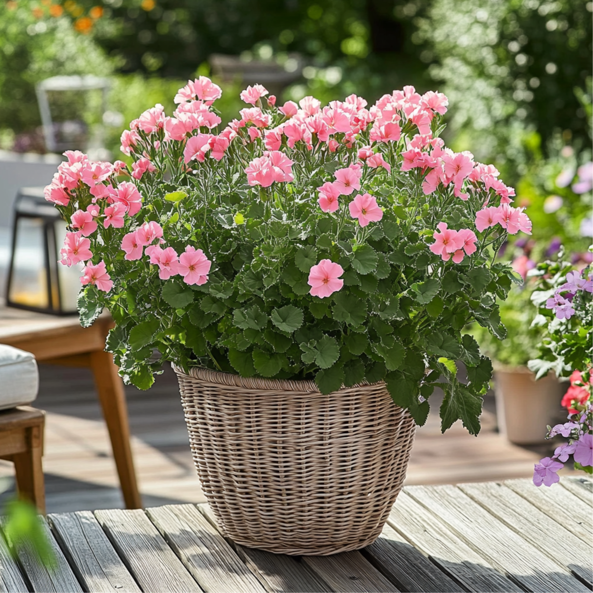 Anti-Moustiques - Set de 6 - Pelargonium - Hauteur 15-25cm - ⌀10,5cm - 3