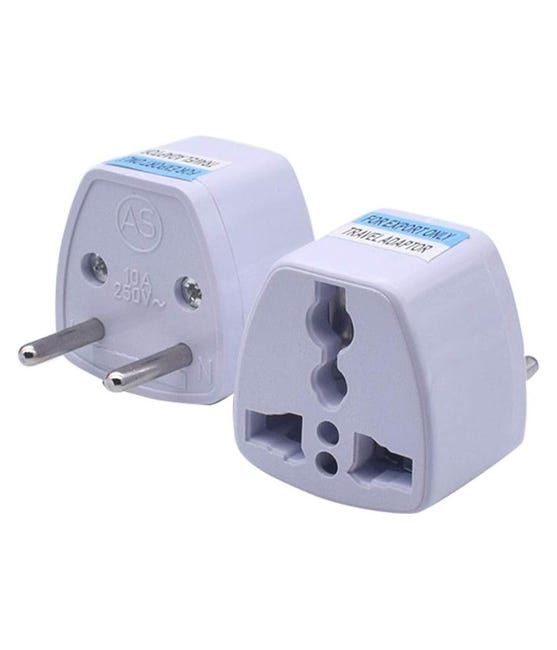 Adattatore Da Viaggio DE A USA UK GB Inghilterra Presa 3pin Spina - Foto 12