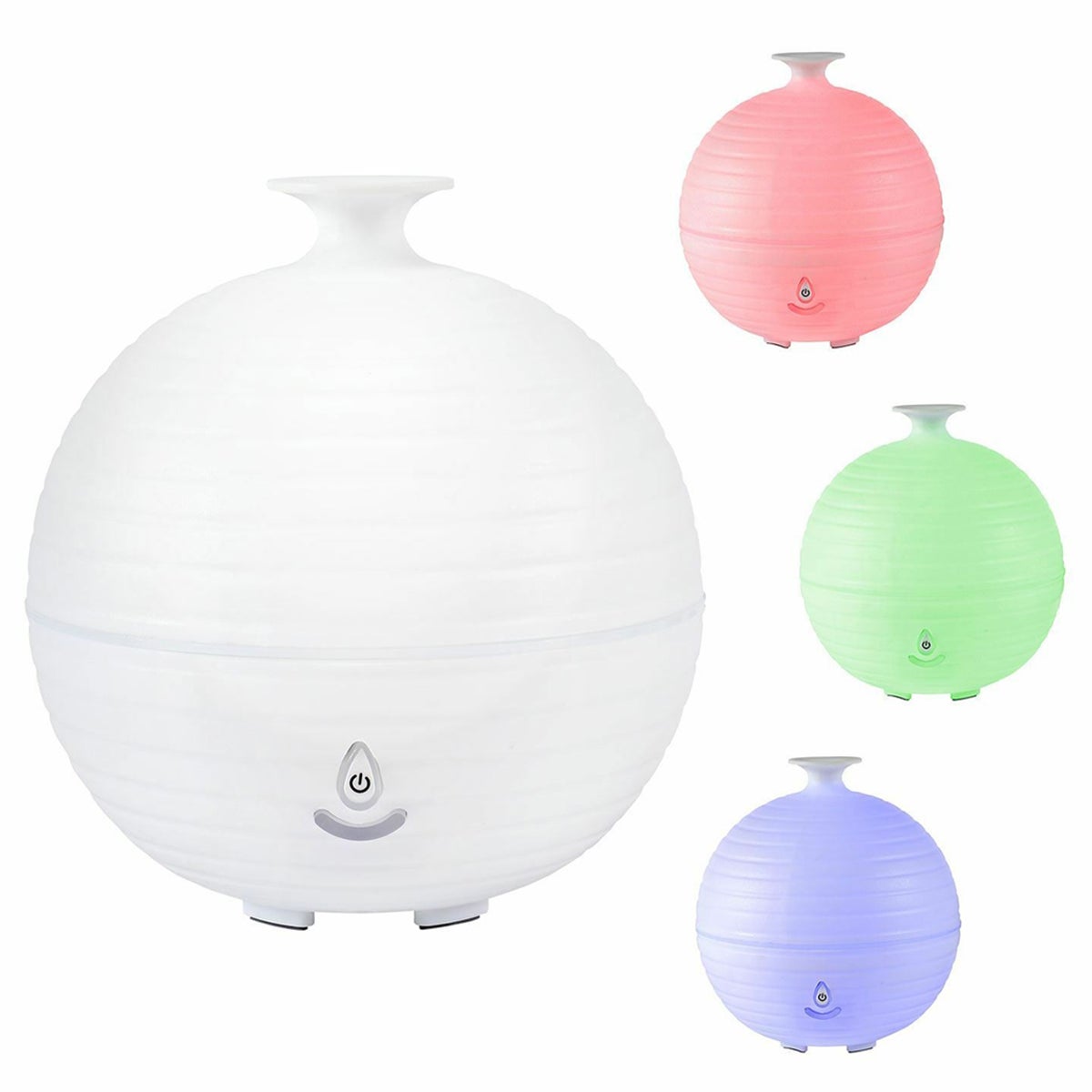 Umidificatore Aria Evaporativo Diffusore Aromi USB Luce LED 7 Color Aromaterapia 35313148 - Foto 5