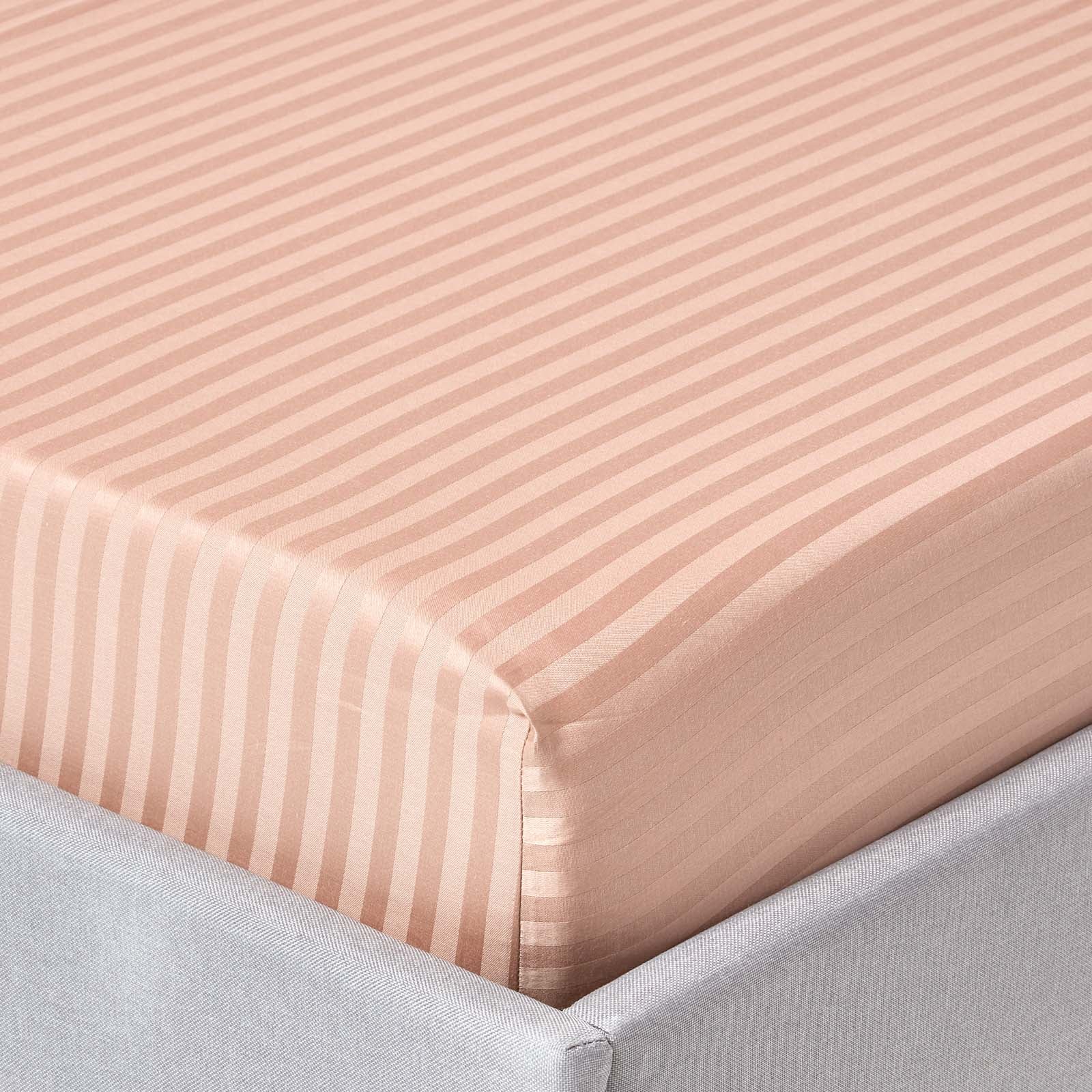 Lenzuolo Sopra Homescapes Crema 140x190 Cotone 100% Biologico GOTS