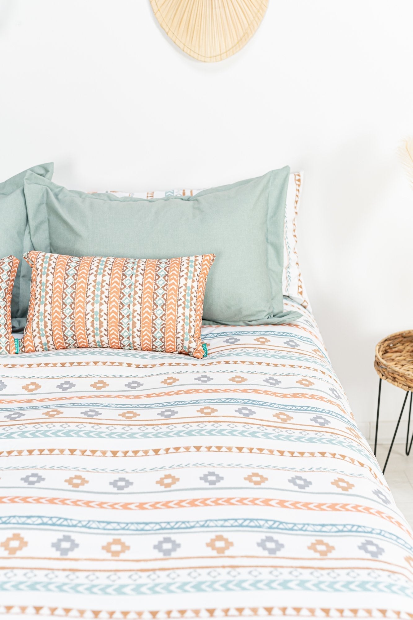Capa de edredão Hipster Cama105 (180X270) Branco | Leroy Merlin