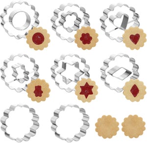 taglia biscotto in plastica natale
