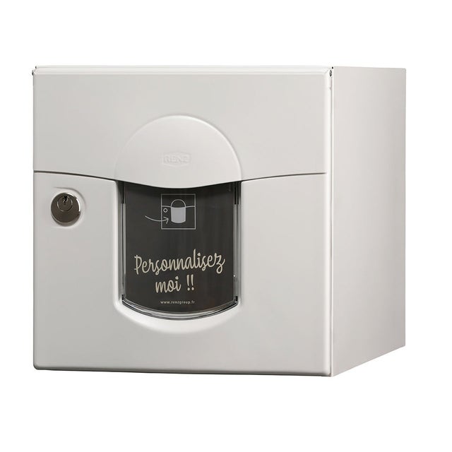 Boite aux lettres Soléa 2 portes Blanc 9010 mat