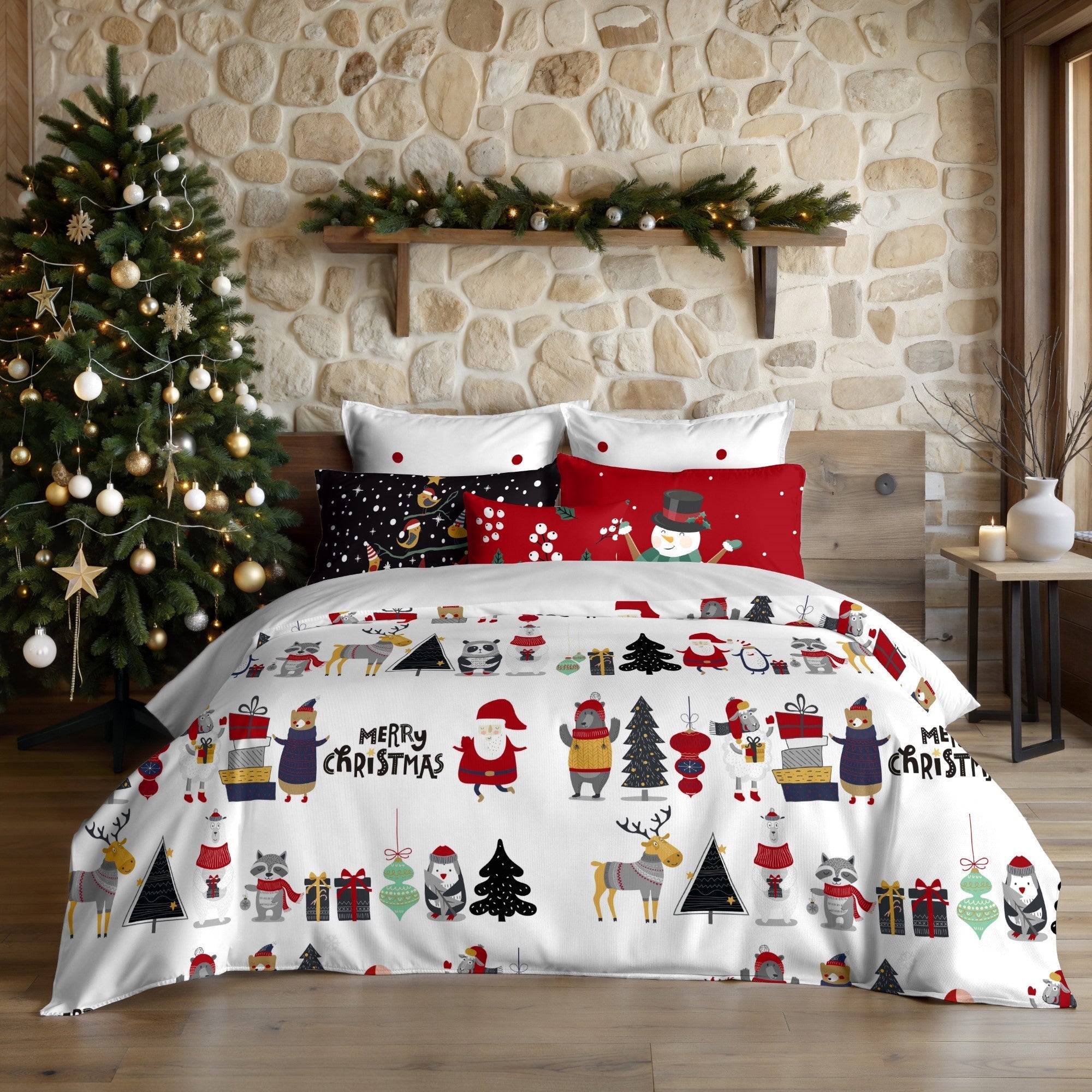 Housse de couette avec boutons-pression Laponia 17 140x200 cm - 3