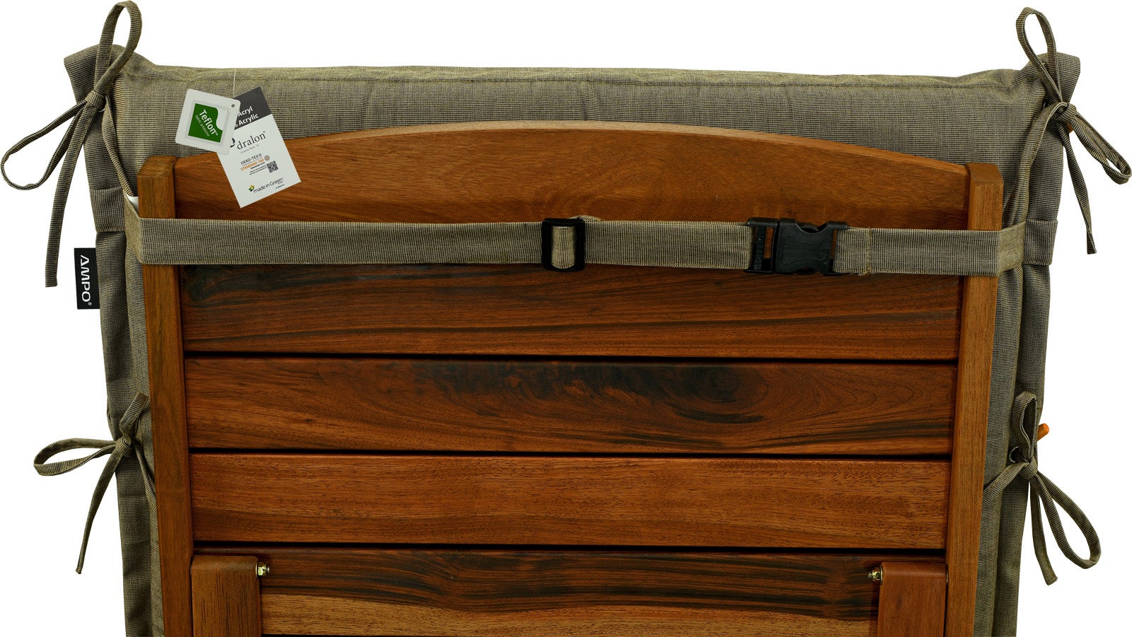 Poduszka na leżankę ogrodową AMPO cappuccino 1 szt. - 3