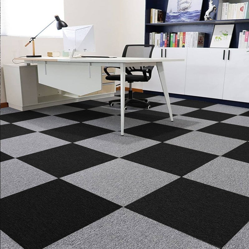 Arquiservi - Moqueta en loseta Báltica Antracita 50x50 (5M2) | Antiestática, insonorizante y apta para oficinas y hogar - 6