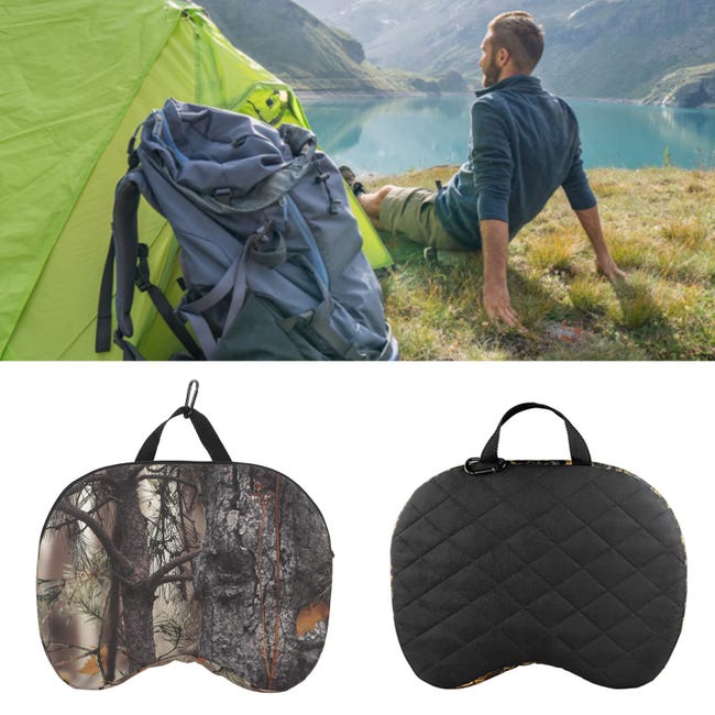 Cuscino Esterni LUHIUMOYA - Impermeabile Pieghevole - Per Campeggio E Picnic 40x31cm - Foto 3