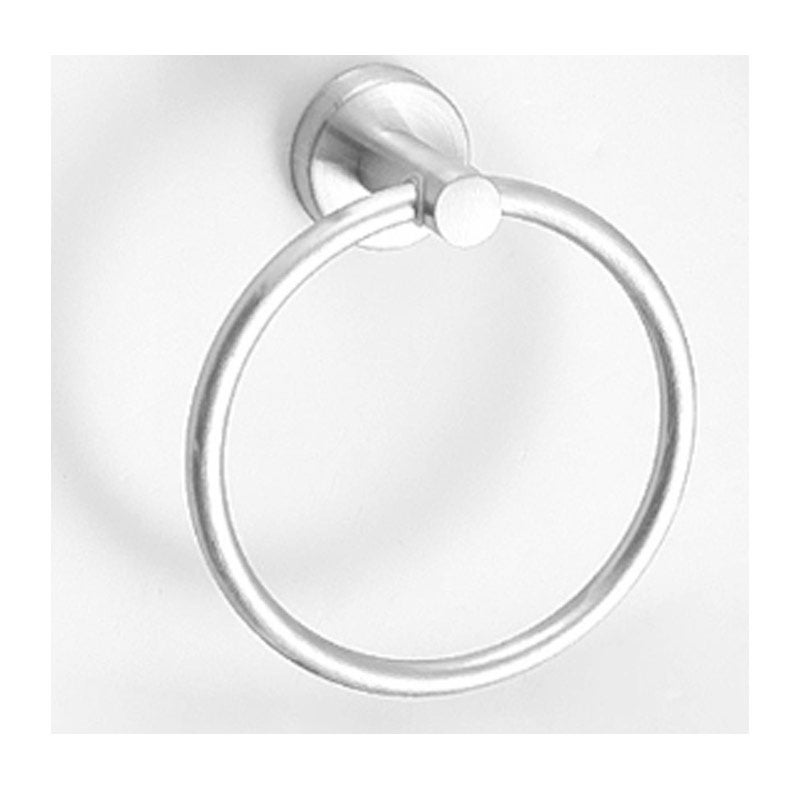 Wieszak na ręczniki łazienkowe bez wiercenia – samoprzylepny, okrągły, ze stali nierdzewnej