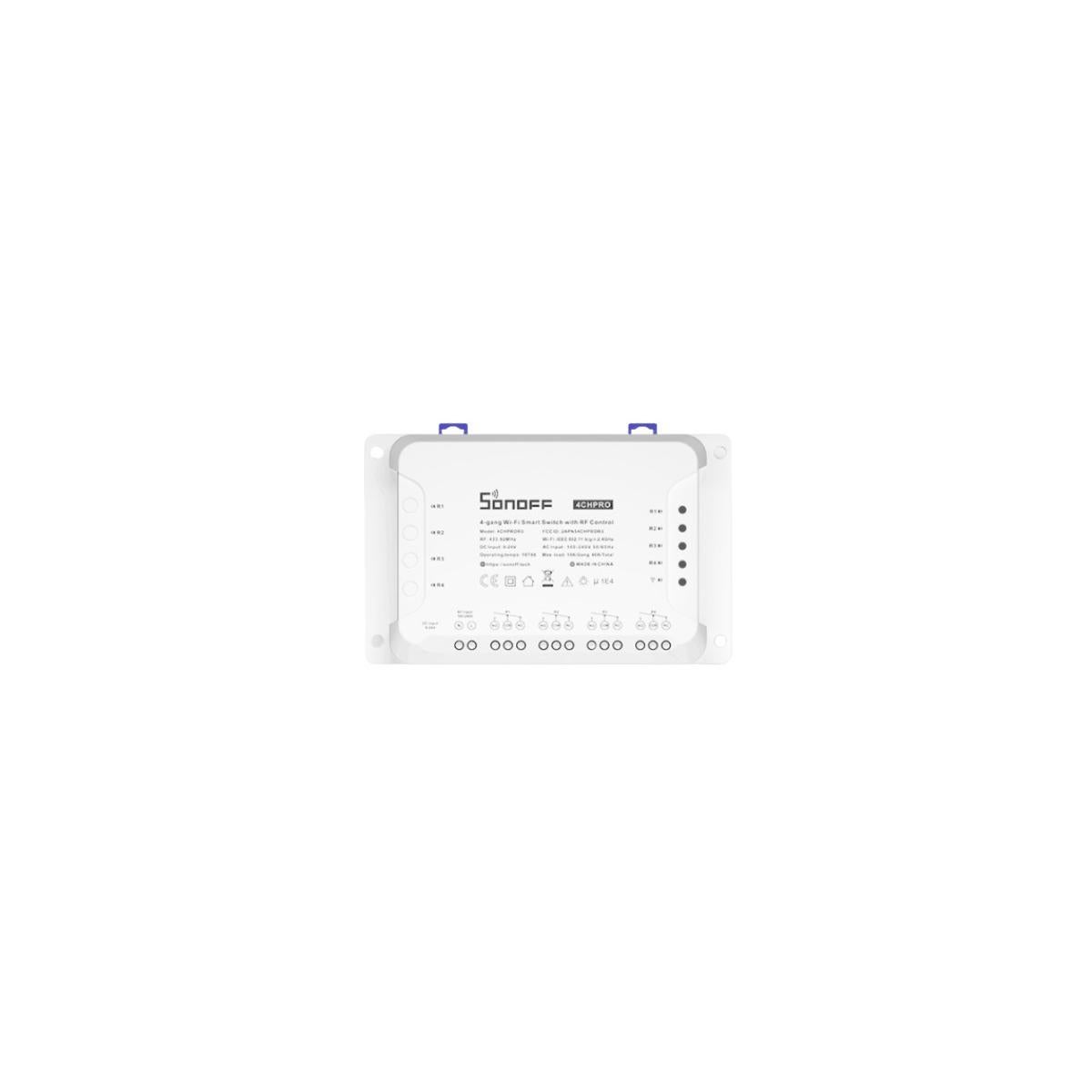 Inteligentny przełącznik Sonoff 4CHPROR3 sterowanie WiFi i RF 433 MHz