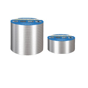 Nastro Impermeabile In Gomma Butilica E Alluminio | 5m X 10cm | Per Riparazioni Tetti E Grondaie