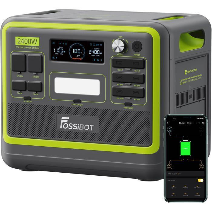 Centrale électrique Portable Minoa 600W - Ares Power AP601 - Batterie LiFePO4 Pour Camping