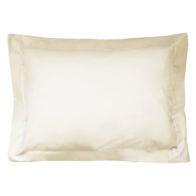 Taie d'oreiller uni 60x40 cm coton ALTO Crème