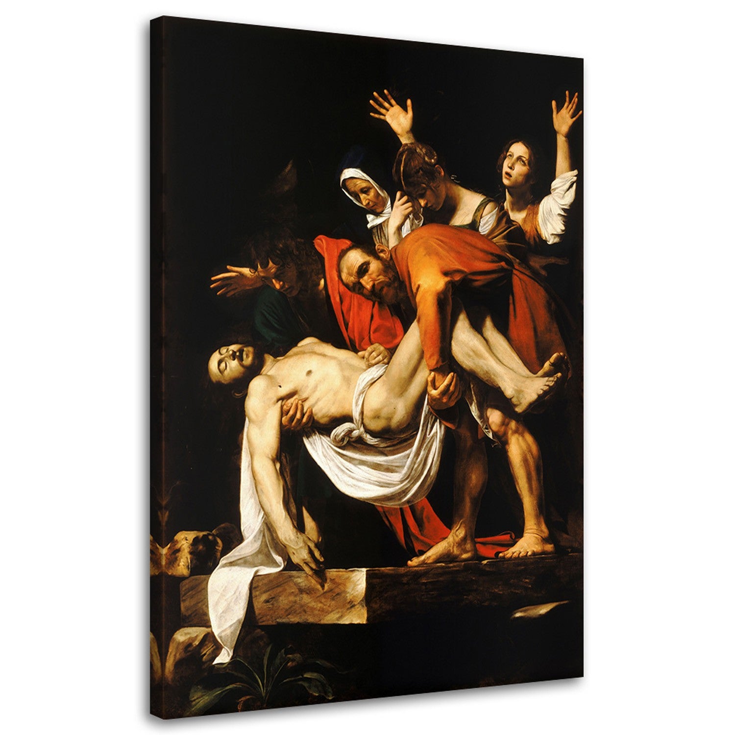 Obraz, Zdjęcie z Krzyża - Caravaggio reprodukcja 60x90
