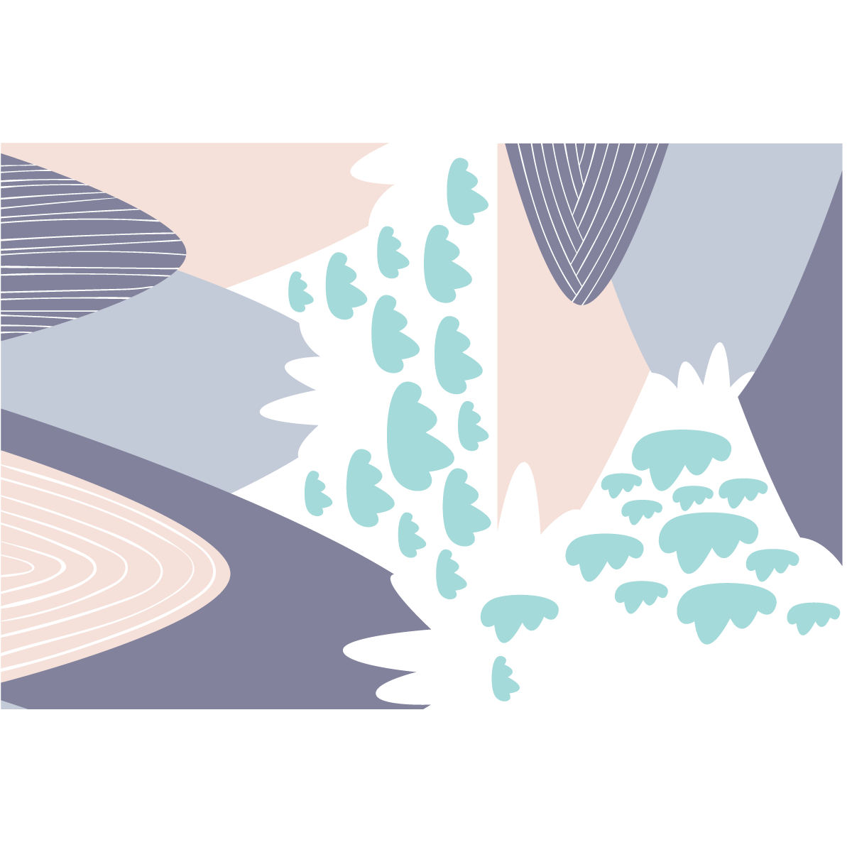 Adesivo bambino di montagna scandinavo finka - Sticker adesivo - adesivi murali - 40x60cm - 2