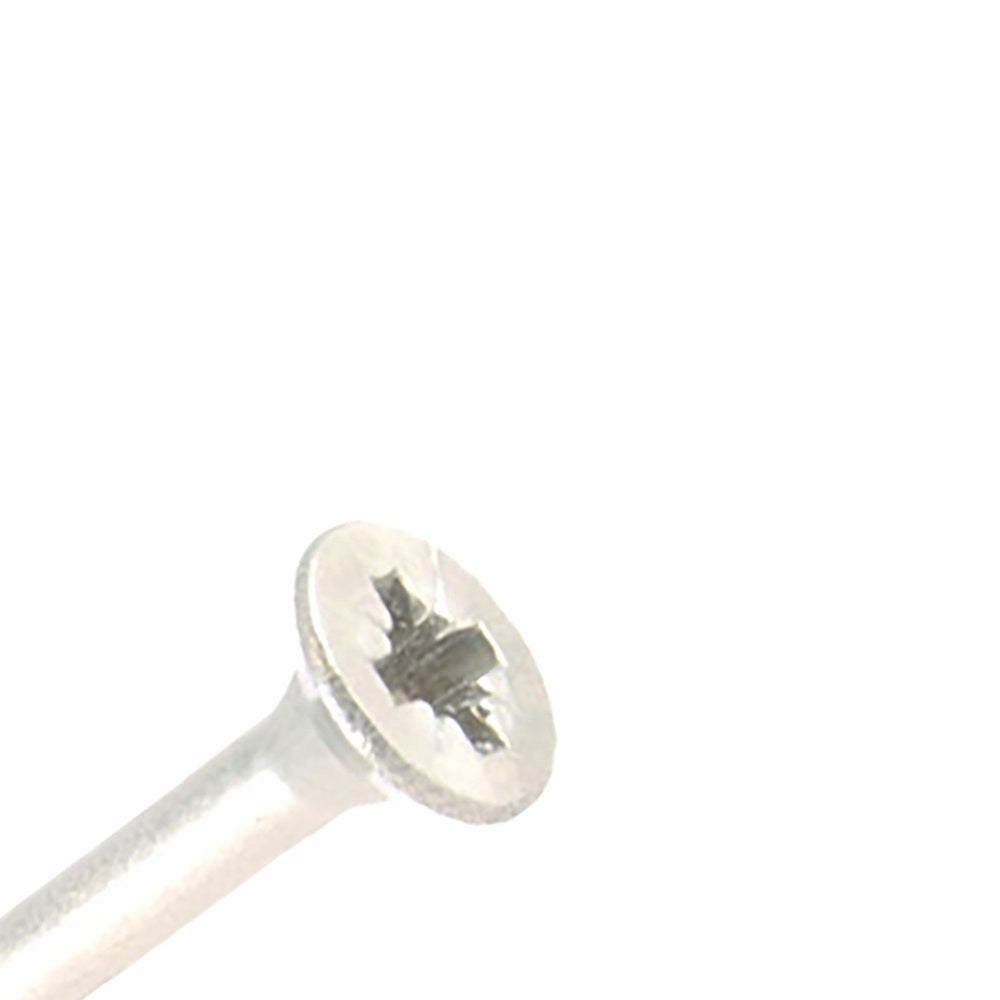 Vis bois tête fraisée inox A2 – Empreinte Pozidriv Ø3 mm x 20 mm (lot de 20 pièces) - 2