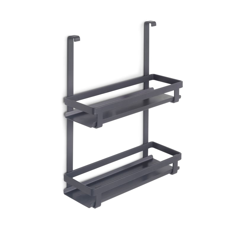 Emuca Stojak na słoiki z przyprawamiTitane, Stal, Szary antracytowy