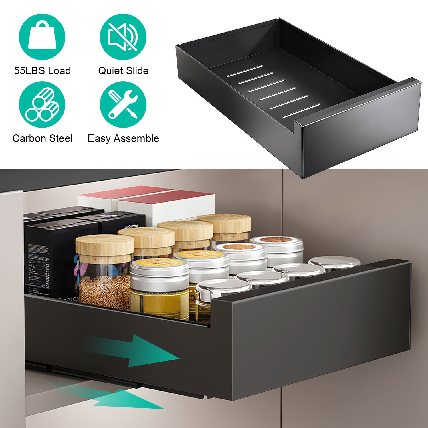Mueble Separadores De Cajones Cocina Leroy Merlin Organizador De