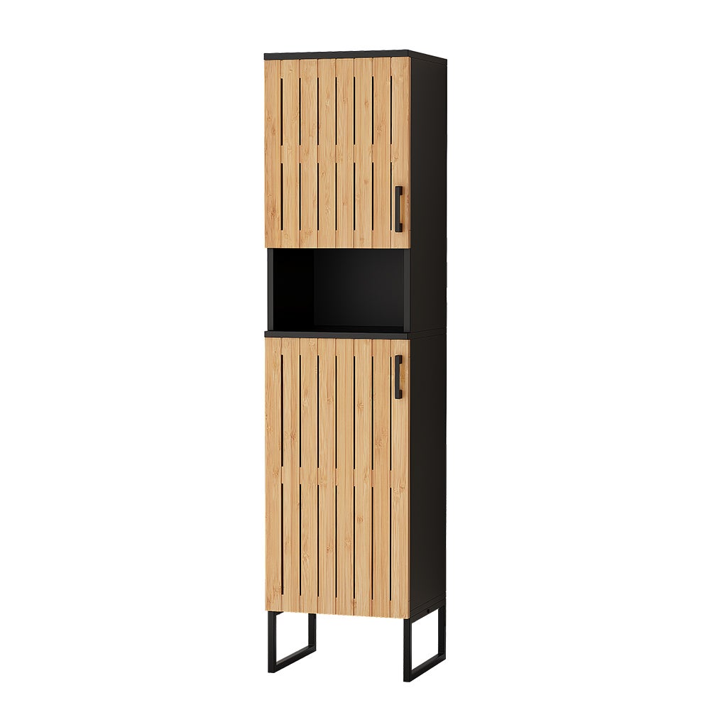 Vicco Szafka łazienkowa Vayra, Bambus, 35 x 145 cm