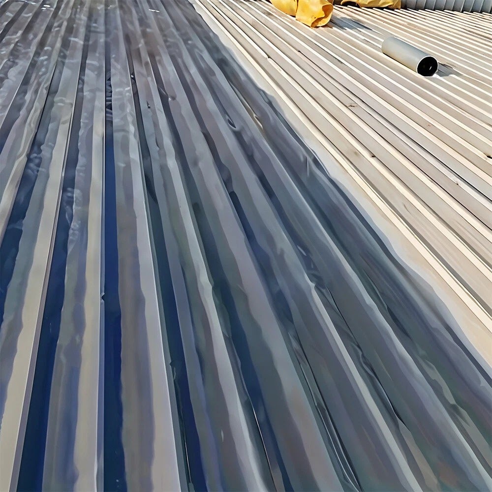 Bextcok Rouleau de membrane d'étanchéité auto-adhésive à installation rapide,ruban anti-fuites pour la rénovation de toiture(20cmx5m,gris foncé) - 7