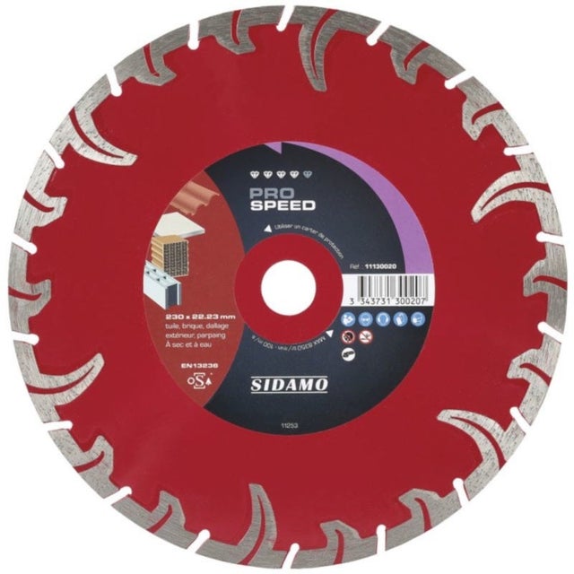 Sidamo - Disque diamant pro speed - diamètre 125 - 11130019