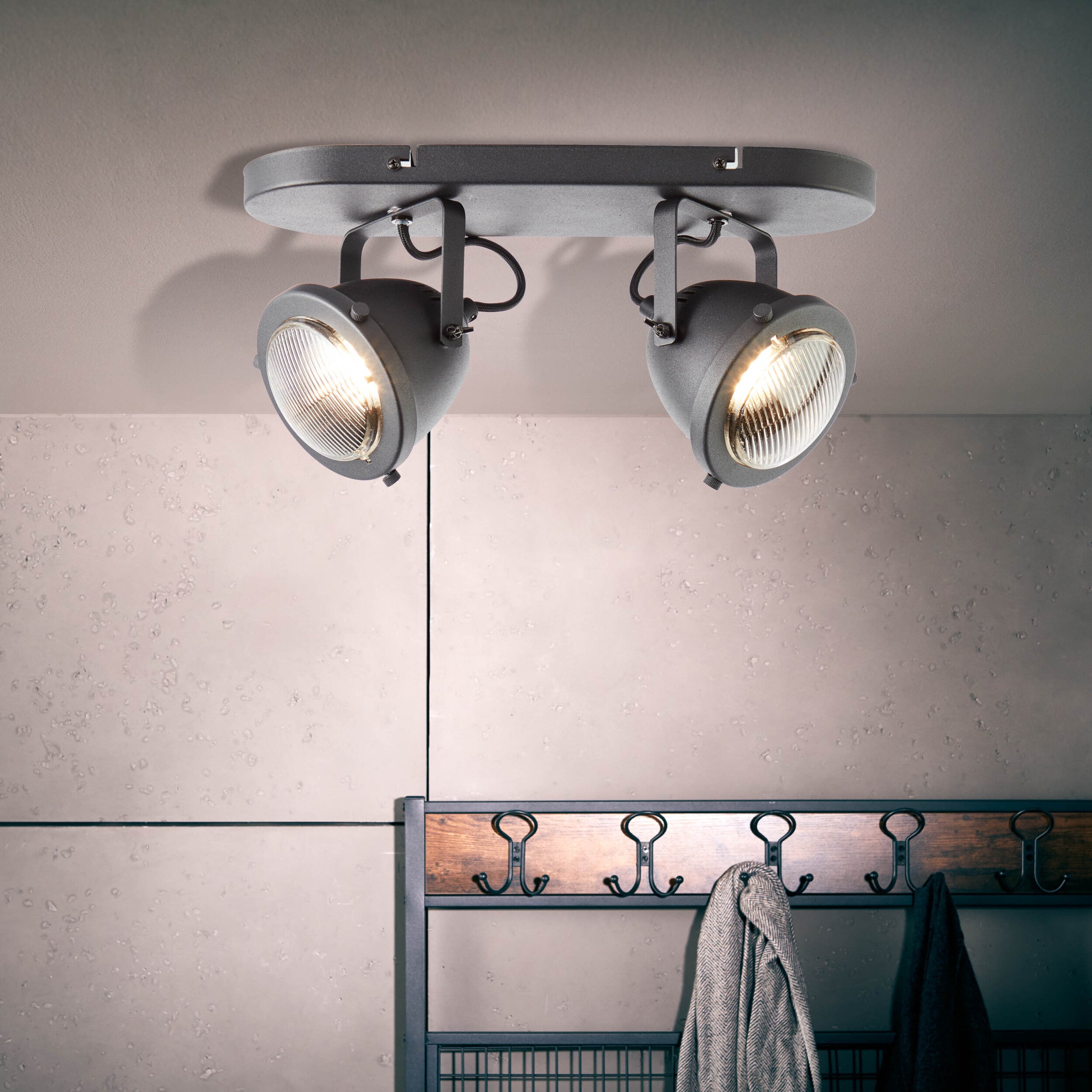 BRILLIANT Ferrel zawieszenie 1 płomień antyczny mosiądz | 1x A60, E27, 40W, nadaje się do zwykłych lamp (brak w zestawie) - 5