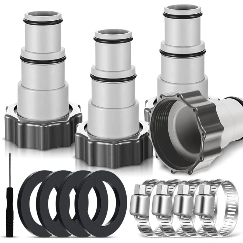 Adapter basenowy Intex A, adapter do węża basenowego 32-38 mm, adapter do węża basenowego