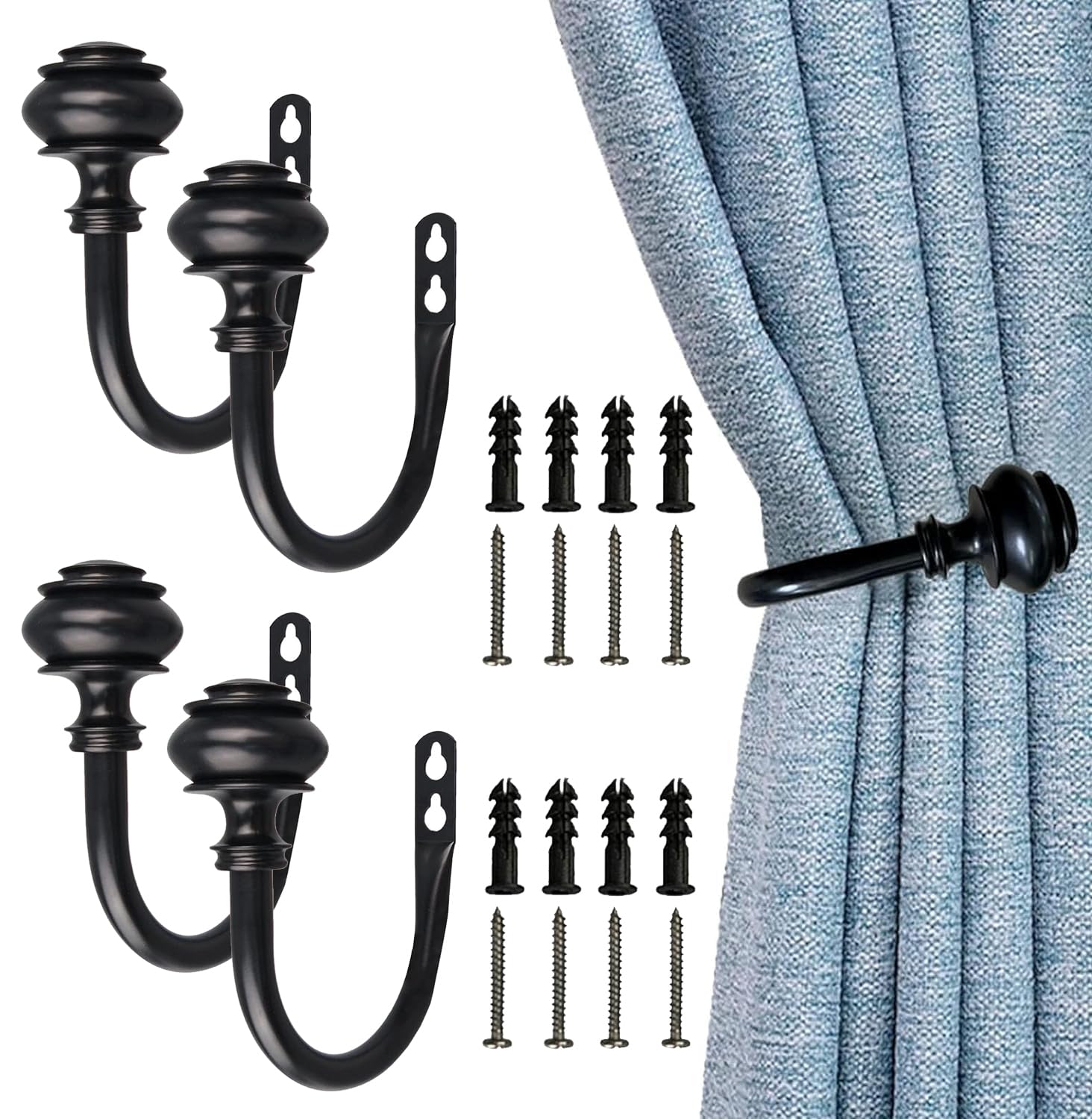 Ganchos Adhesivos Para Cortinas: Tutorial De Compra Y Consejos - Padua