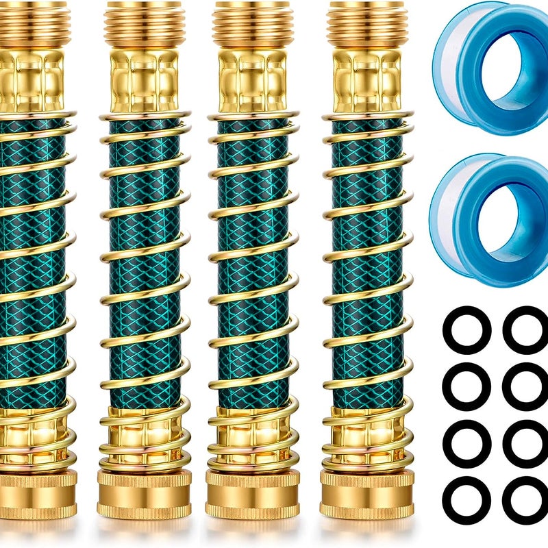 Adapter przedłużający wąż, osłona węża ze sprężyną śrubową, opakowanie 4 szt.