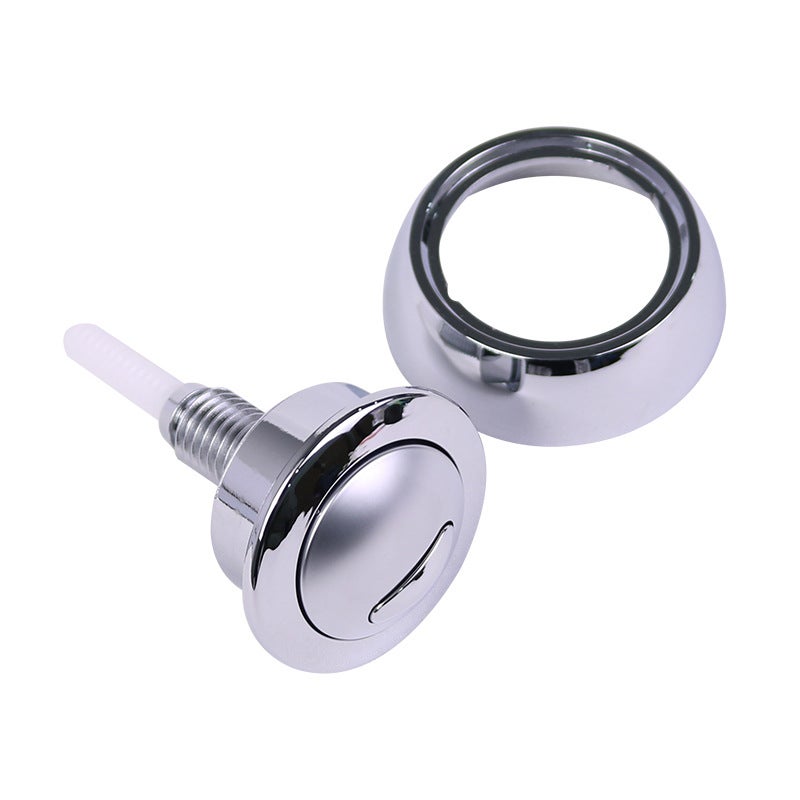 Interrupteur de chasse d'eau, bouton de chasse d'eau et bouton de vidange pour Siamp Optima 49, argent - 5