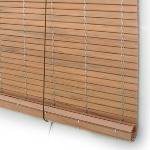 Persianas alicantinas pvc color nogal 104x220 - cortinadecor