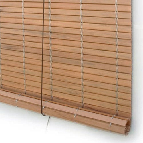 Persianas alicantinas pvc color nogal 68x160 - cortinadecor