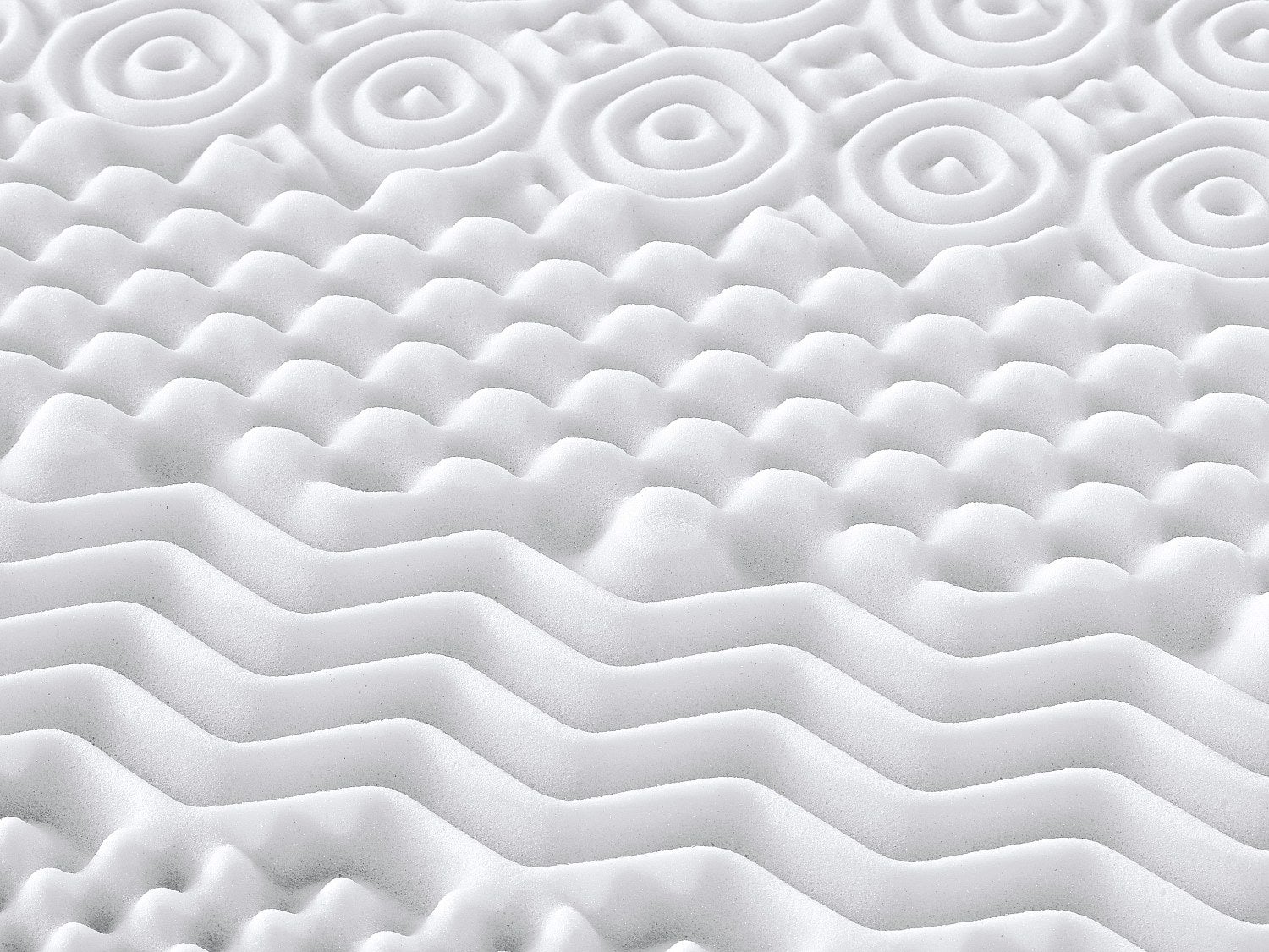 Surmatelas 160 x 200 cm mémoire de forme 7 zones ép.5cm - ARTISSA de YSMÉE - 5