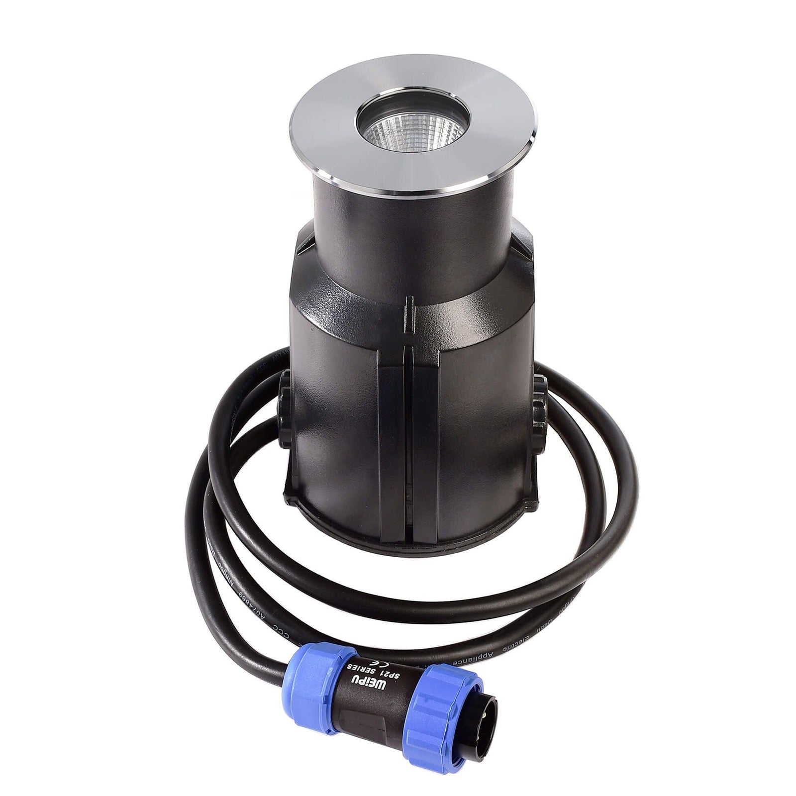 Reflektor podjazdowy 24V ściemnialny IP67 LED 5W 3000K wpuszczany reflektor ogrodowy podjazdowy FORMA TONDO