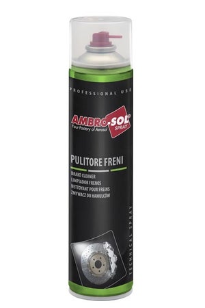 Nettoyant Freins EUROLUB En Spray - 600 ML | Dégraissant Puissant Pour Plaquettes, Disques Et étriers